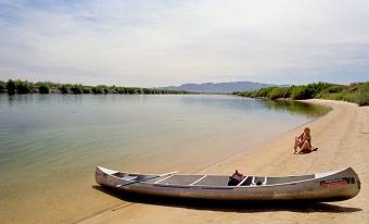 Colorado River - beach