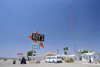 Roy's Motel a Cafe v Amboy, CA