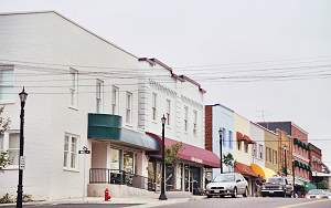 Picture: Hlavn ulica v Hillsville, Virginia
